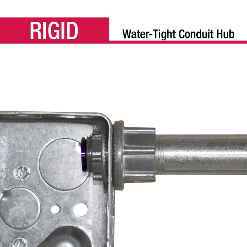 Tubo rígido hermético de 1 pulgada para montaje Sigma Electric