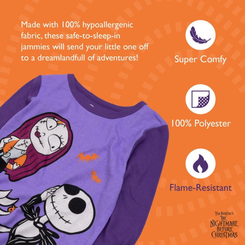 Pijama Disney 2T de Algodón Navideño CUTE NIGHTMARE