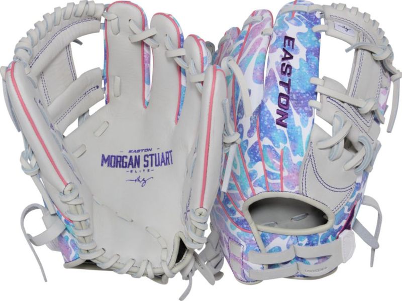 Guante de Softbol Easton 29 cm Blanco/Estampado Tie‑Dye (RHT)