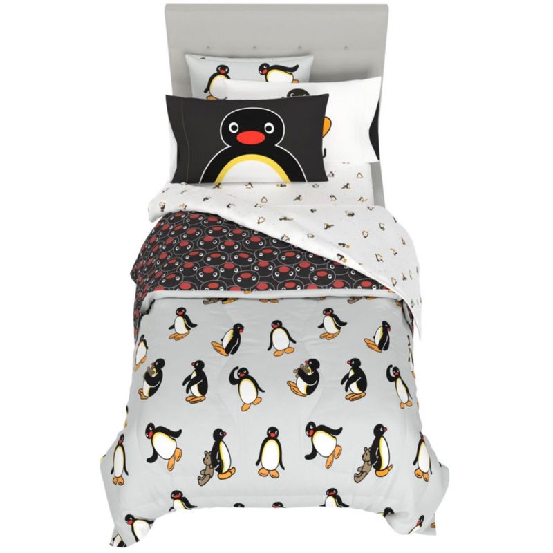 Juego de Cama Franco Twin 5 Piezas Diseño Pingu