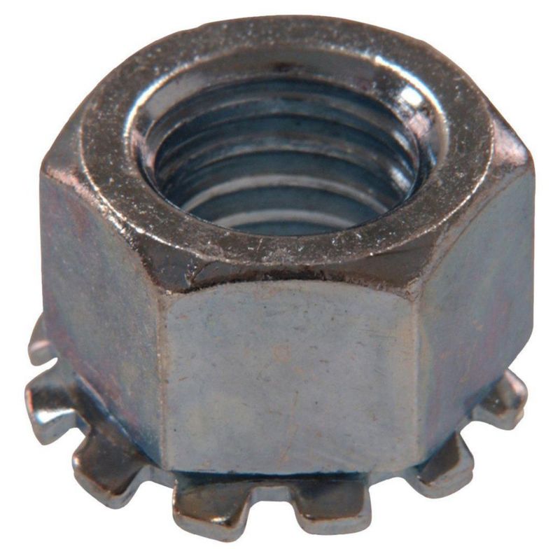 Nut Hillman 180276 Keps Lock 10 x 24 pulgadas 100 unidades zinc