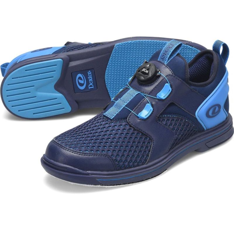 Zapatos de bolos Dexter Pro BOA 9.5 ancho azul marino