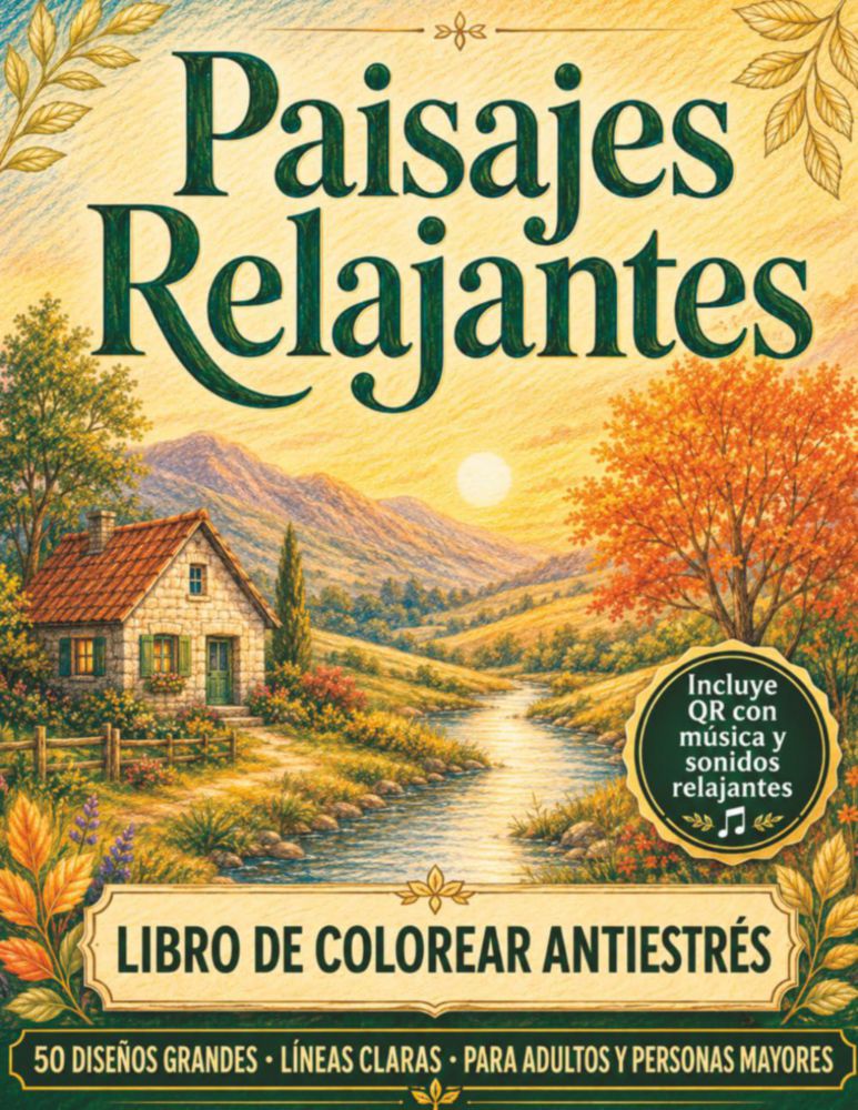 Libro para colorear anti‑estrés - Publicado de forma independiente