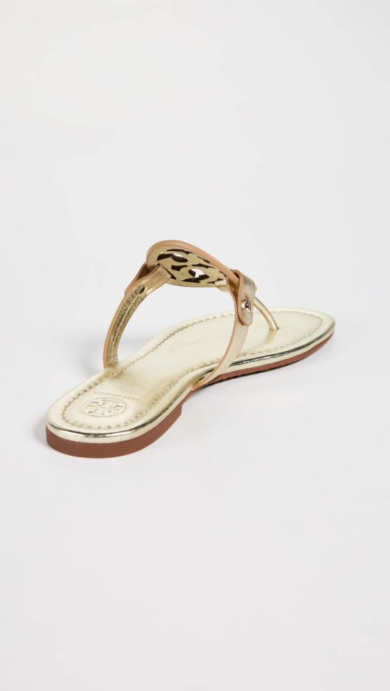 Sandalia Tory Burch Miller Spark Gold talla 7 US