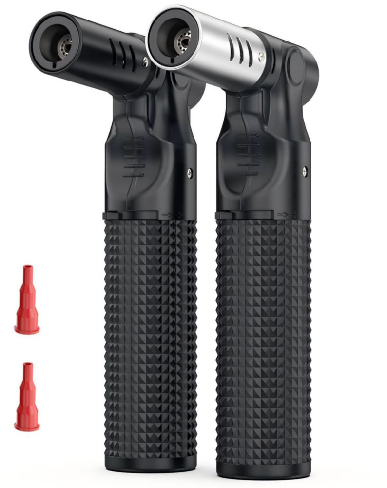 Soplete LunarFiery de 2 unidades recargable con llama de chorro