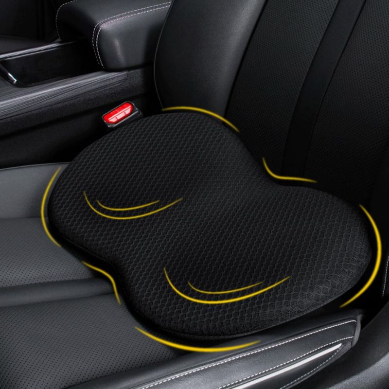 Cojín para asiento de coche kingphenix de espuma viscoelástica en forma de cuña