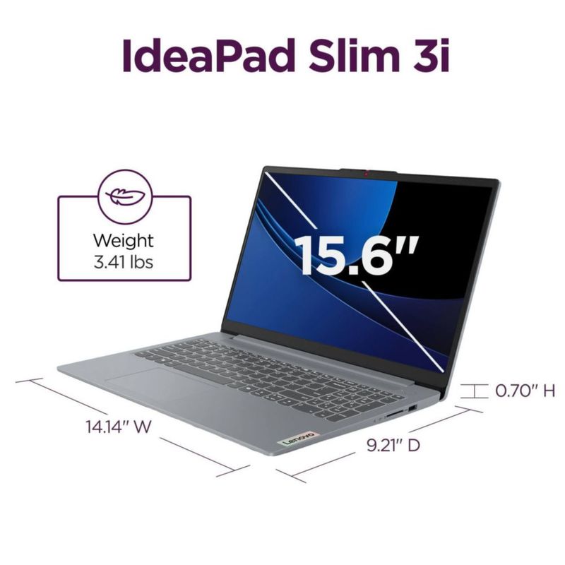 Portátil Lenovo 15.6" FHD 8 GB RAM 128 GB SSD