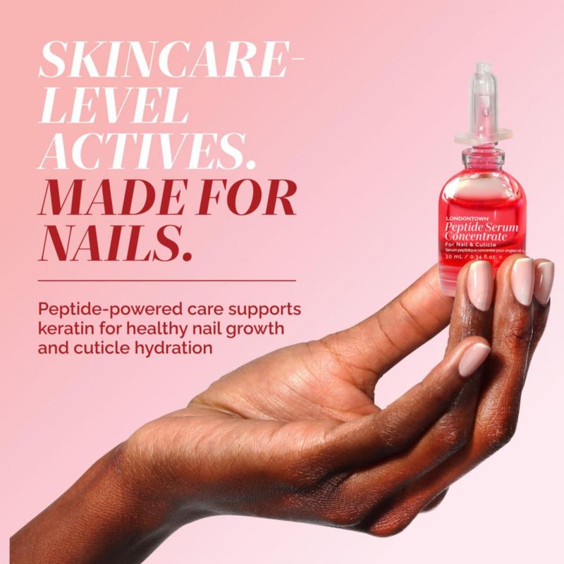 Suero Reparador de Péptidos LONDONTOWN 10 ml para Uñas y Cutículas