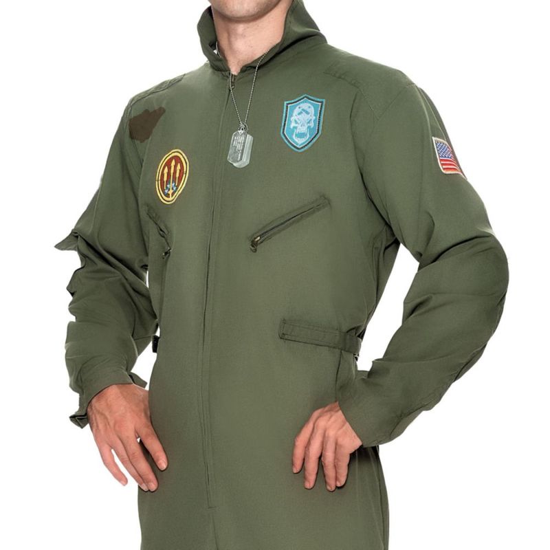Disfraz de traje de piloto Spooktacular Creations - Talla grande