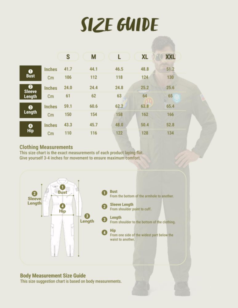 Disfraz de traje de piloto Spooktacular Creations - Talla grande