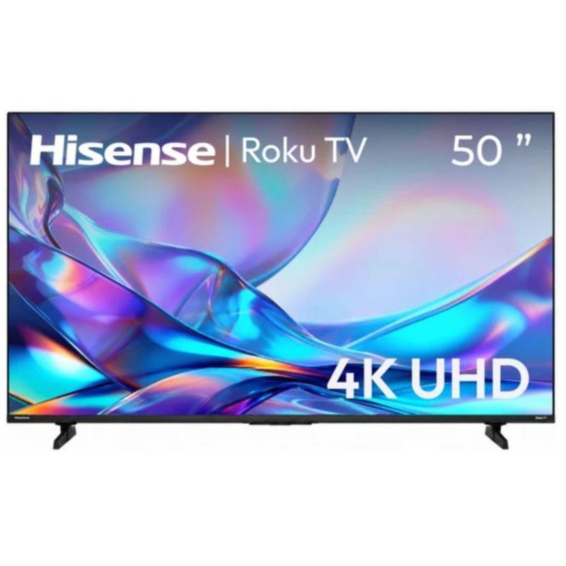 Televisión Pantalla 50 Pulgadas Hisense Roku TV Hi-QLED 4K UHD 50QD5SR