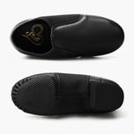 Zapatos de Jazz Stelle SJ06 (PU negro 7MB) Unisex Niños