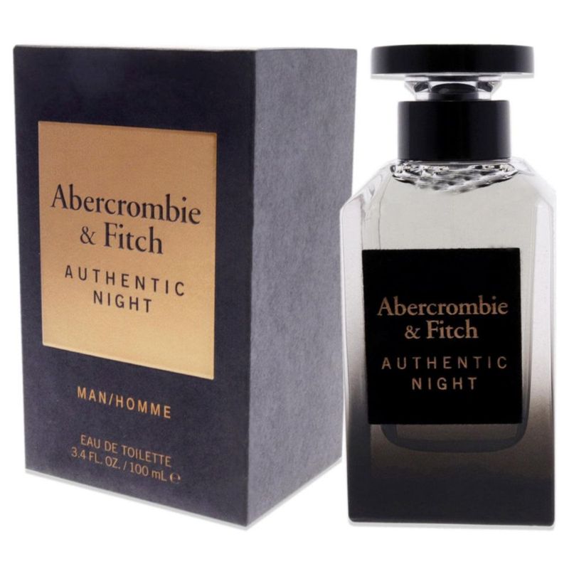 Perfume Abercrombie & Fitch Authentic Night EDT 100 ml para hombre