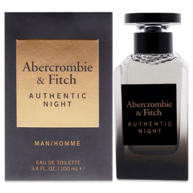 Perfume Abercrombie & Fitch Authentic Night EDT 100 ml para hombre