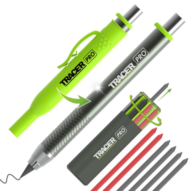 Lápiz Tracer Pro Series Metal de 6 minas + funda