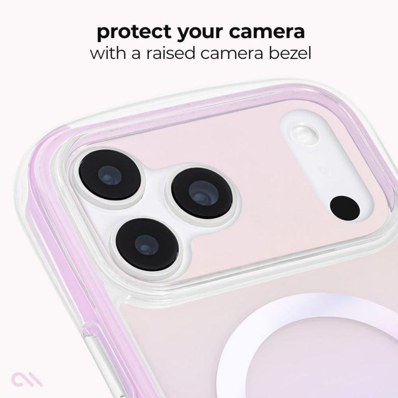 Funda Case-Mate iPhone 18 Pro Iridiscente MagSafe