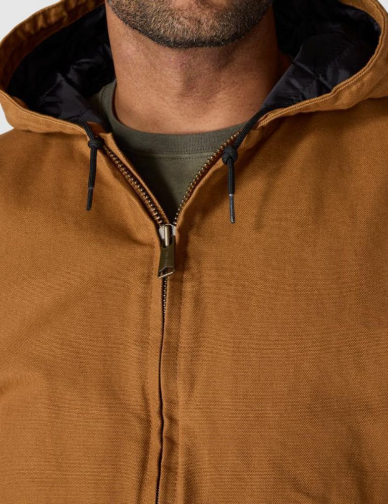 Abrigo Carhartt XXL Alto Marrón de Pato Lavado