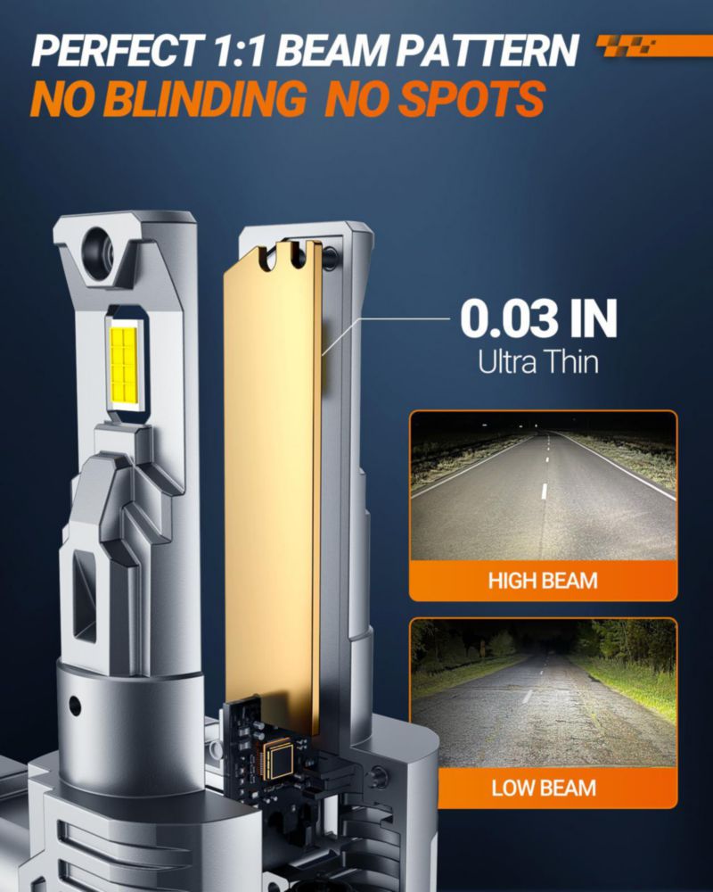 Bombillas de niebla SEALIGHT 9005/9006 6500K pack de 4