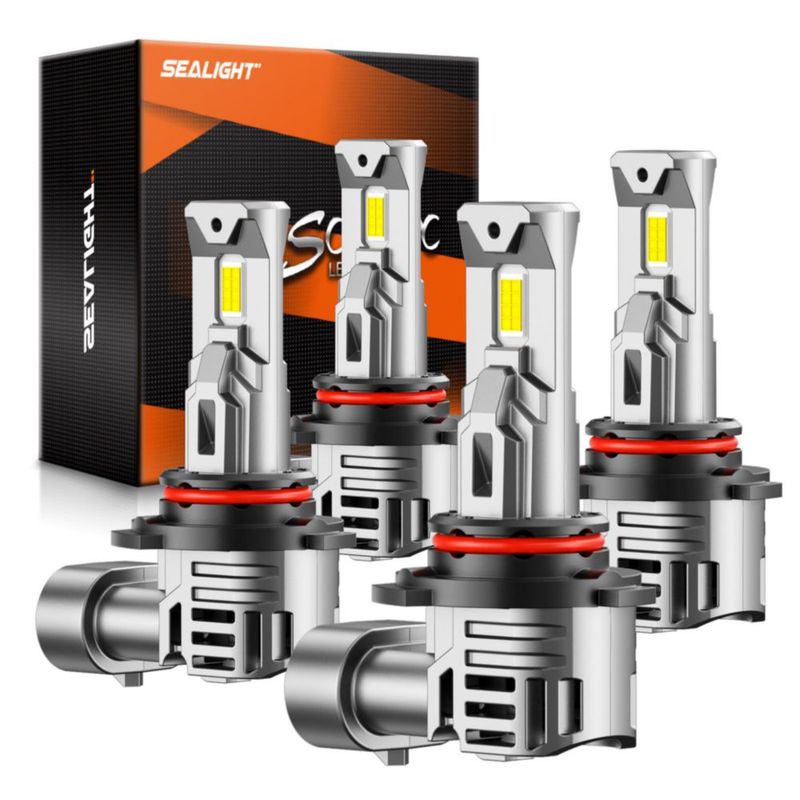 Bombillas de niebla SEALIGHT 9005/9006 6500K pack de 4