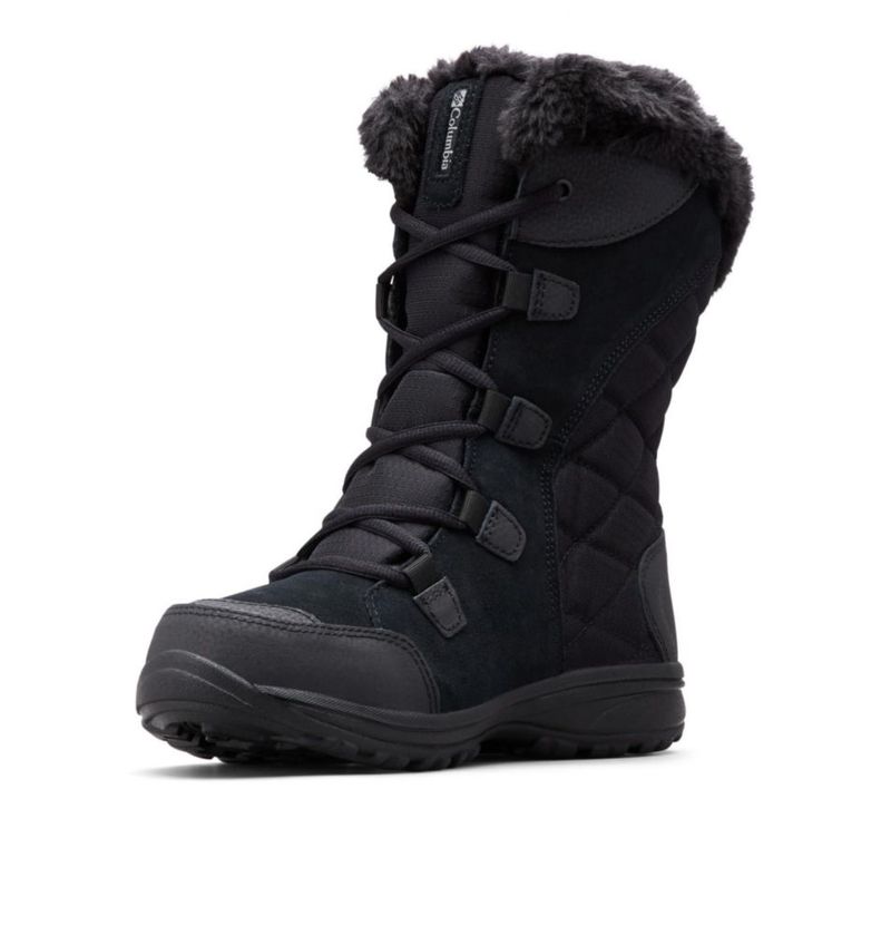 Bota Columbia Ice Maiden II Negra/Gris 7.5