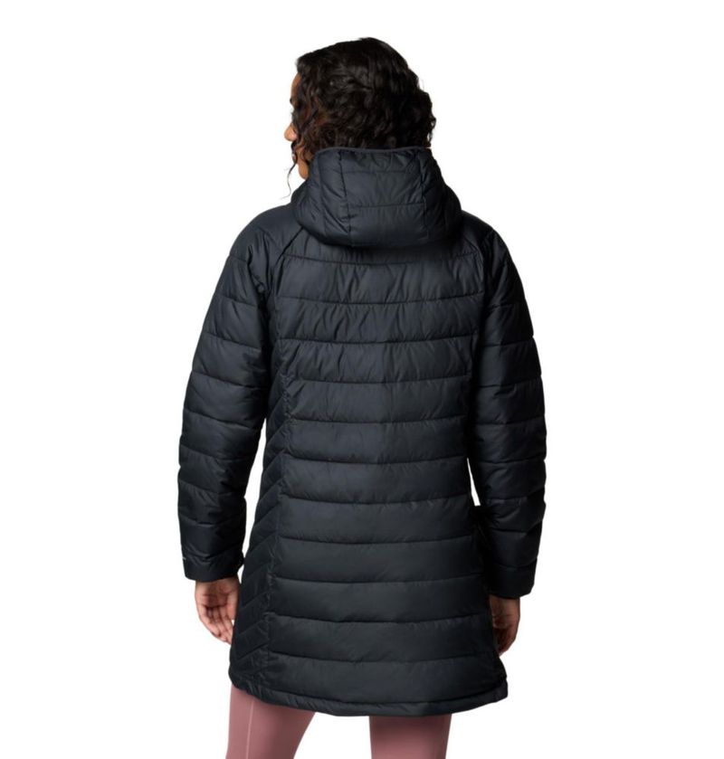 Abrigo Columbia Powder Lite II Mid Negro Talla XL