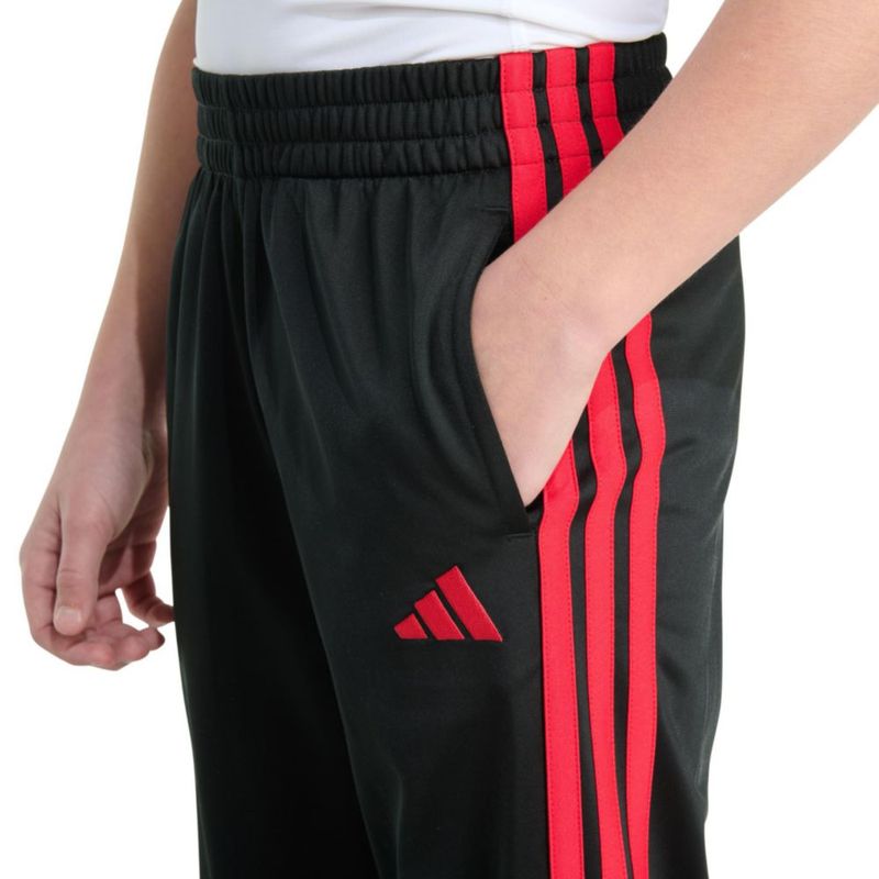 Pantalones jogger adidas para niños 3 Stripe Tricot