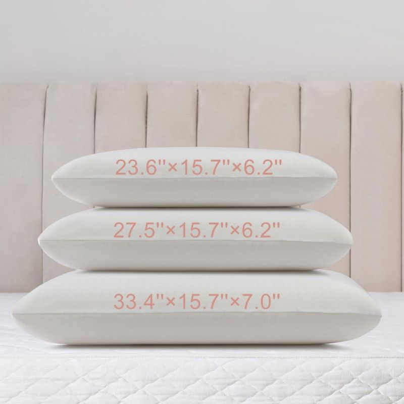 Almohada muiuyoe Estándar de Loft Medio de Látex Refrigerante