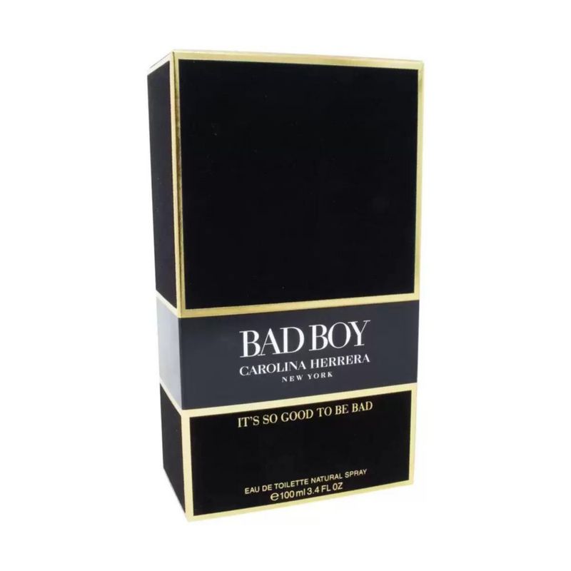 Perfume Carolina Herrera Bad Boy Eau de Toilette 100ml