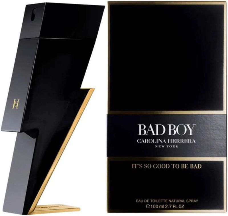 Perfume Carolina Herrera Bad Boy Eau de Toilette 100ml