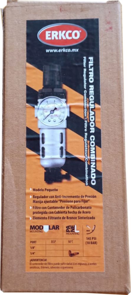 FILTRO REGULADOR PARA LÍNEAS DE ÁIRE ERKCO FR/01