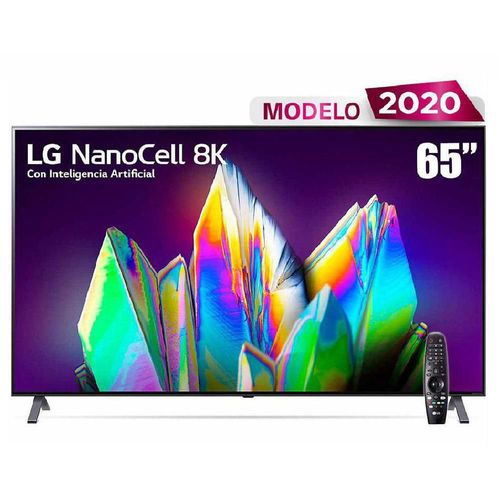 Pantalla LED LG NanoCell TV AI ThinQ 8K Smart 65 Pulgadas 65NANO99UNA