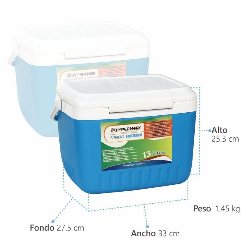 Juego de Hieleras Hypermark 13L ICE BOX 13.13