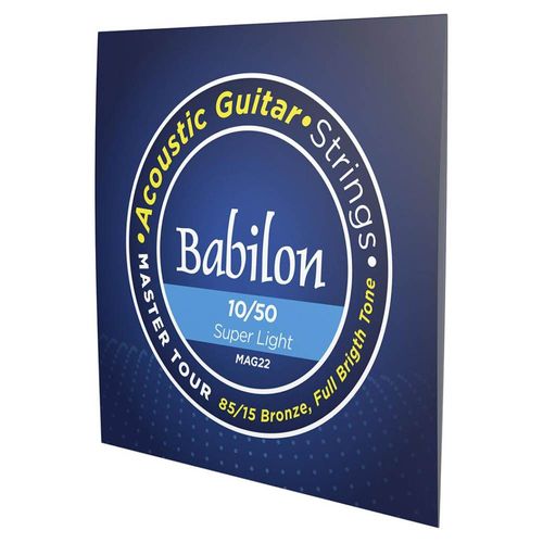 Set de Cuerdas para Guitarra (0.010-0.050) 85/15 MAG22/010 BABILON.