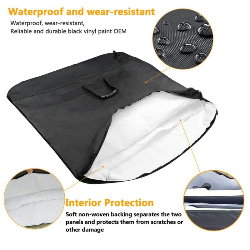 Bolsa de almacenamiento Mekar para Jeep Wrangler JK JL JLU Gladiator