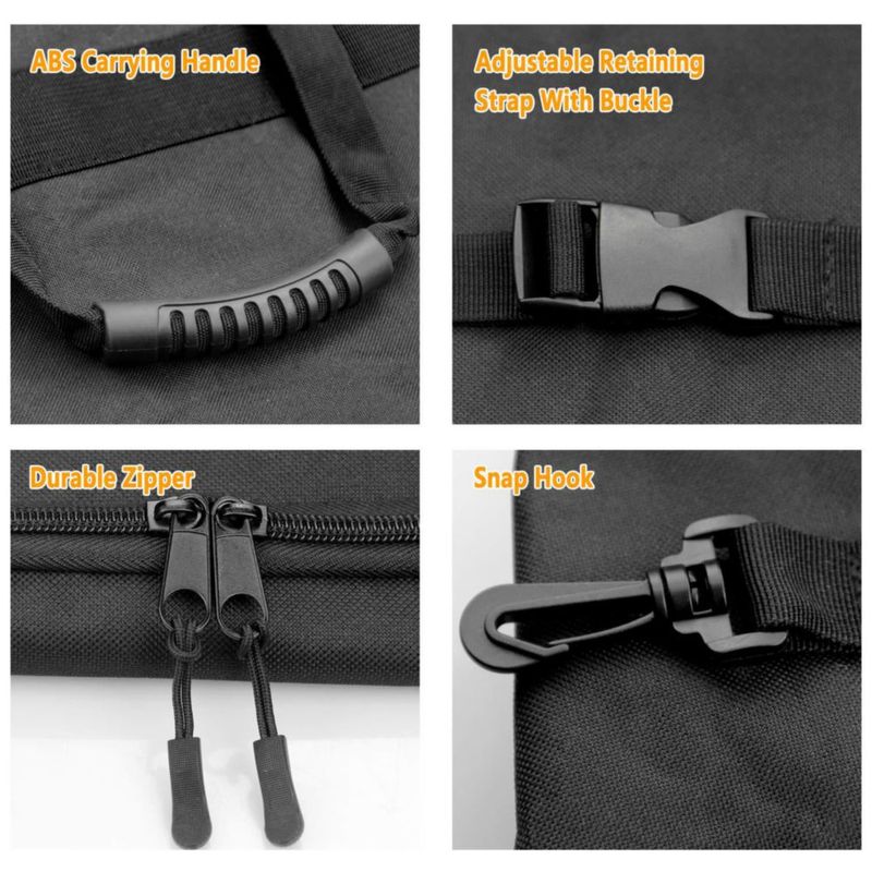 Bolsa de almacenamiento Mekar para Jeep Wrangler JK JL JLU Gladiator
