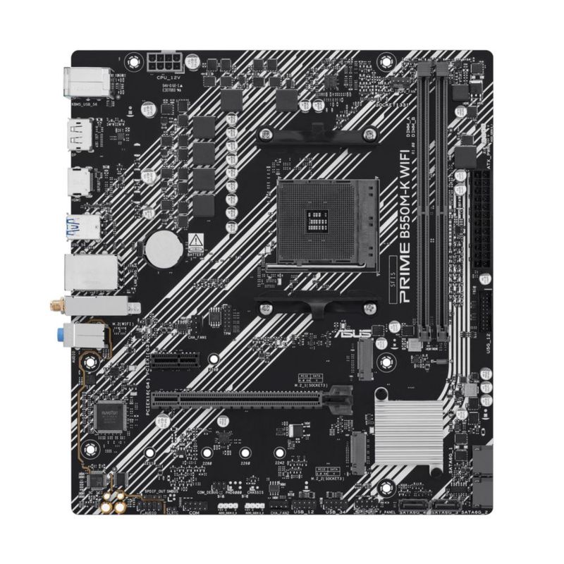 Placa base ASUS Prime B550M-K WiFi DDR4 PCIe 4.0