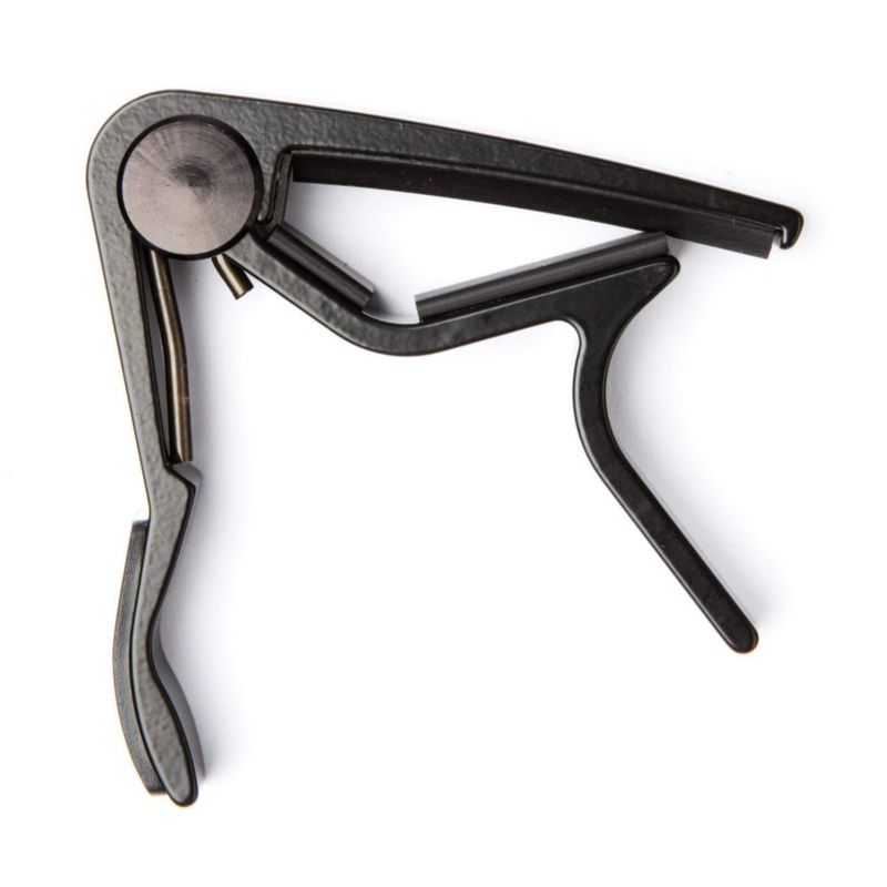 Cejilla para guitarra Jim Dunlop Acoustic Trigger Curved Black 83CB