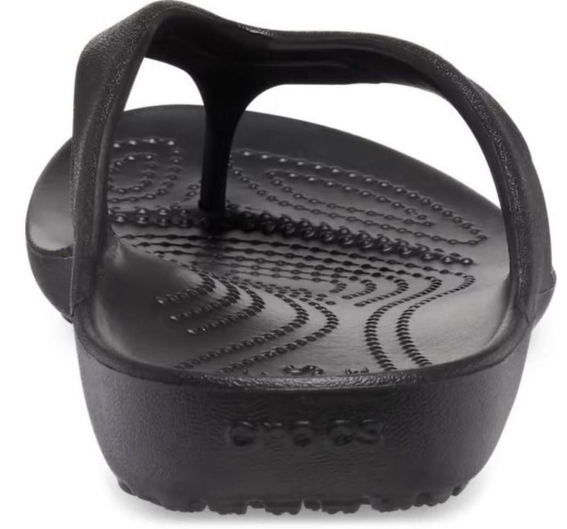 Chanclas Crocs Kadee II negras talla 6 M