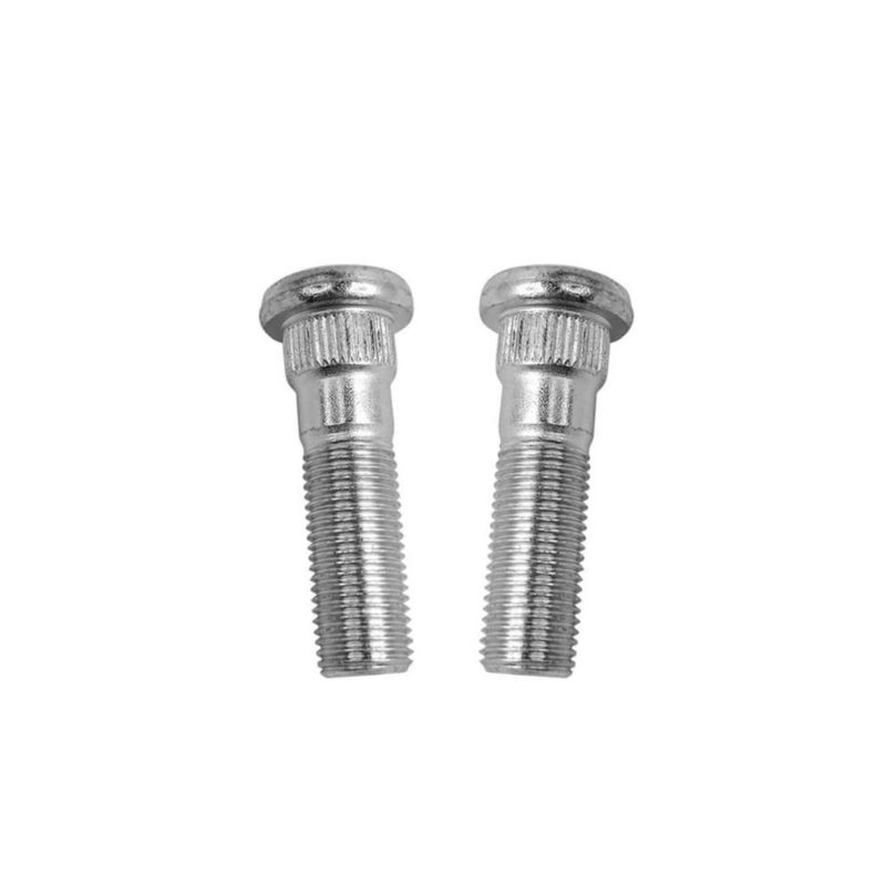 Juego de 4 piezas de tuercas y pernos de rueda Mysttoo M12x1.25 cromo 48 mm