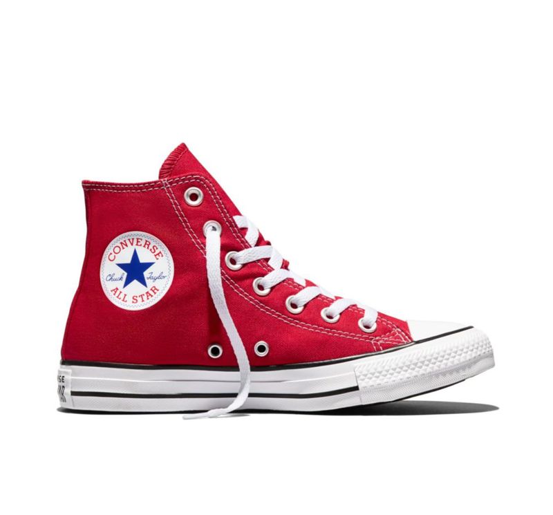 Zapatillas Converse Chuck Taylor Rojo de Caña Alta 6.5 Mujer/4.5 Hombre