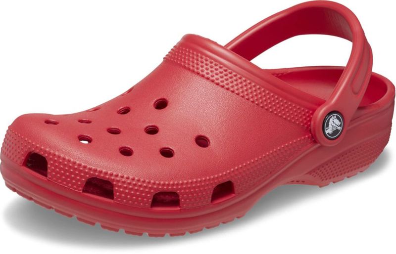 Zapatilla tipo clog Crocs Rojo Varsity 15 Mujer / 13 Hombre