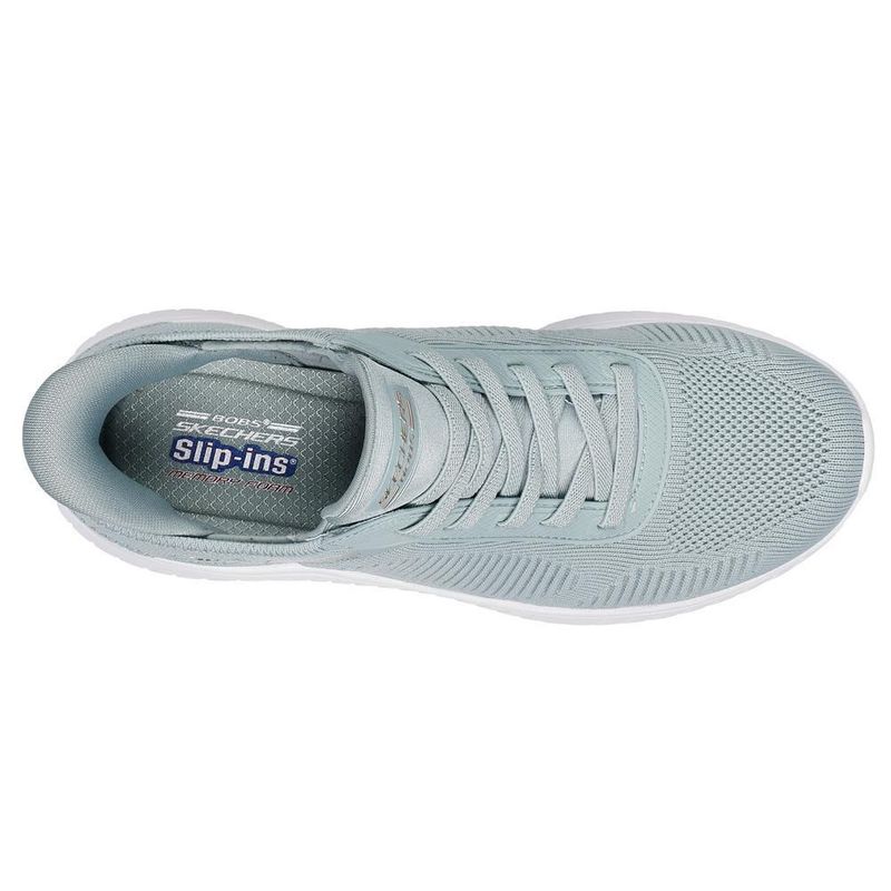 Tenis skechers bobs sport verde para mujer 117497sage
