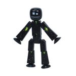 Figura de Juguete Zing StikBot Individual Negro Brillante