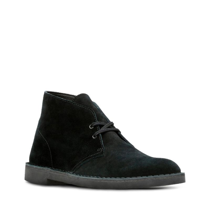 BOTAS Clarks Bushacre 2 negro gamuza 29 cm ancho