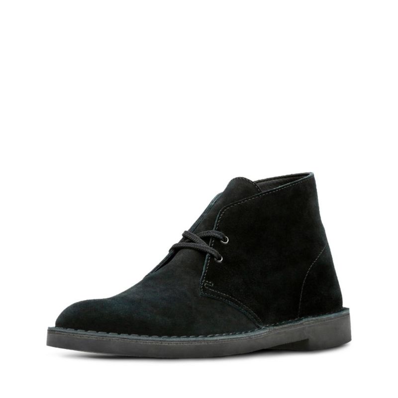 BOTAS Clarks Bushacre 2 negro gamuza 29 cm ancho
