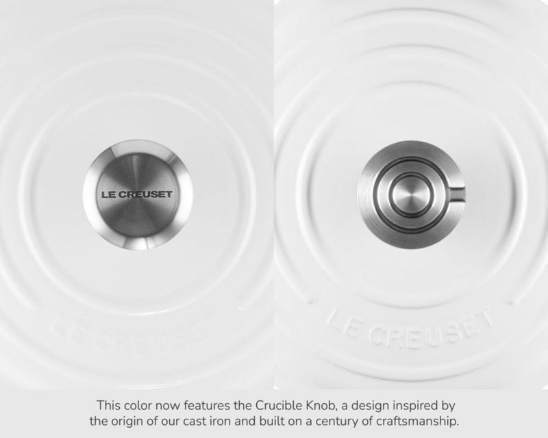 Cazuela de Hierro Fundido Esmaltado Le Creuset 45 L Blanco/Crucible