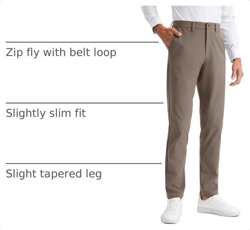 PANTALONES CRZ YOGA 30" Nomad Grey 34W x 30L