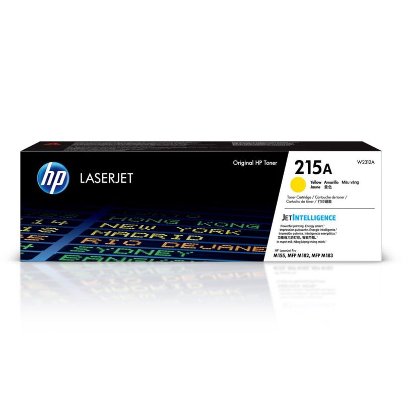 Cartucho de tóner HP 215A amarillo W2312A para Color LaserJet Pro