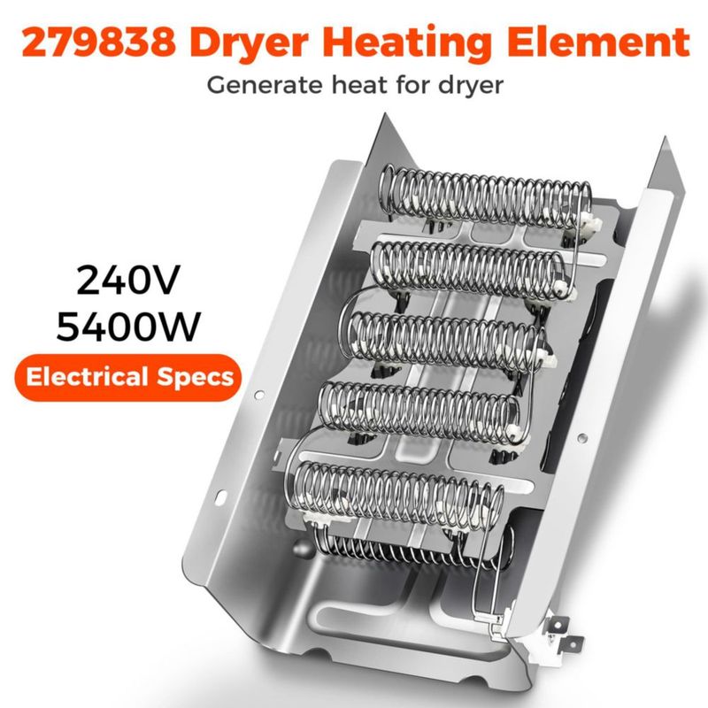 Elemento calefactor Romalon 279838 240 V 5400 W W10724237