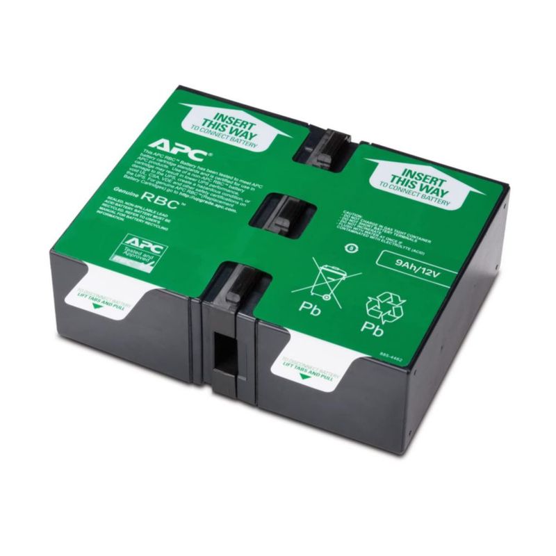 Batería UPS APC APCRBC124 de repuesto para BR1500G BX1500M
